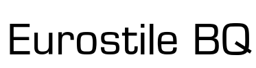 Eurostile BQ Font Image