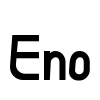 Eno Font Image