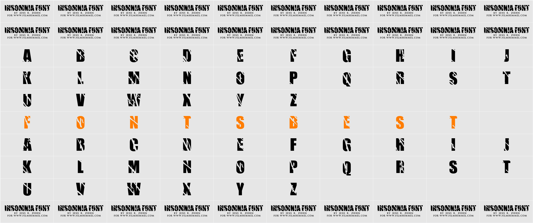 Insomnia Character Map