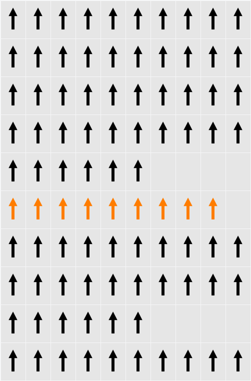 Arrows1 Character Map