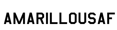 AmarilloUSAF Font Image