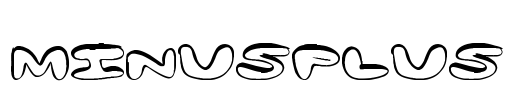 MinusPlus Font Image