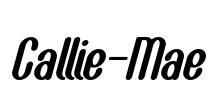 Callie-Mae Font Image