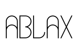 ABLAX Font Image