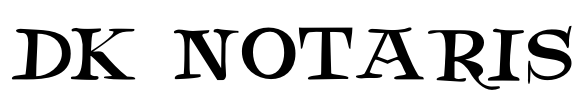 DK Notaris Font Image