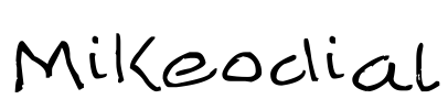 Mikeodial Font Image