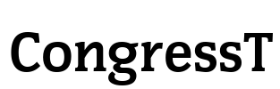 CongressT Font Image