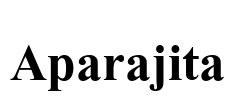 Aparajita Font Image