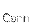 Canin Font Image