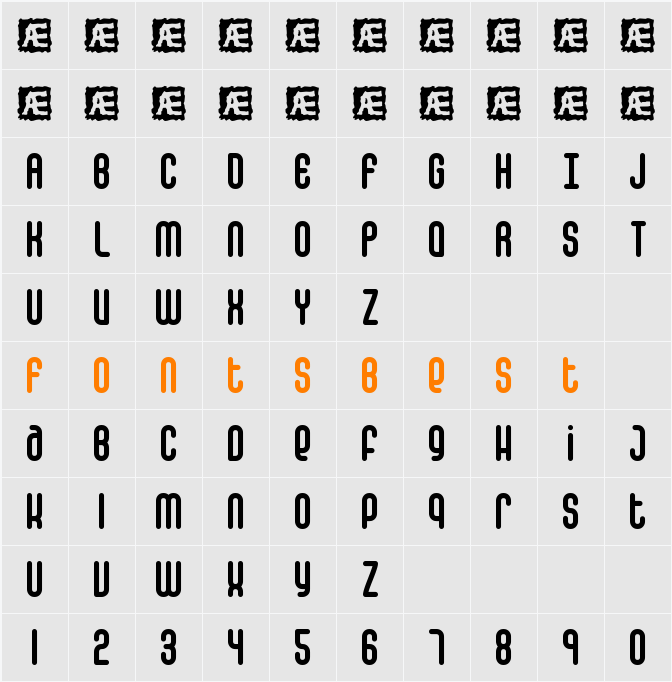 False Positive Round BRK Character Map