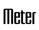 Meter Font Image