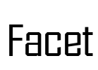 Facet Font Image