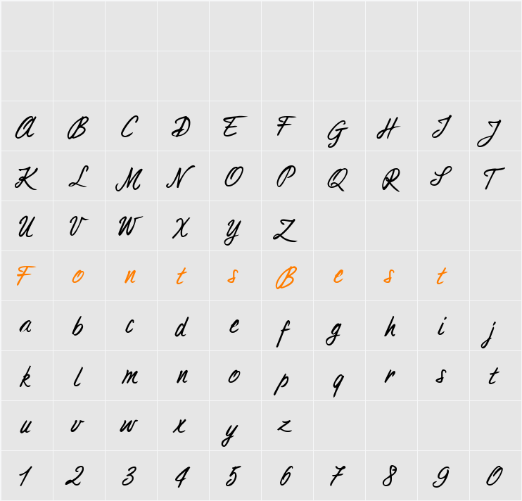 Aimee Character Map