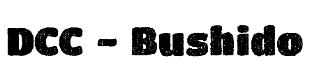 DCC - Bushido Font Image