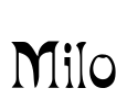 Milo Font Image