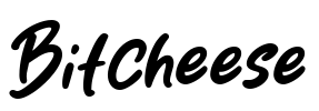 Bitcheese Font Image