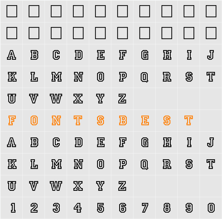 Allstar Character Map