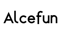 Alcefun Font Image