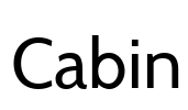 Cabin Font Image