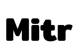 Mitr Font Image