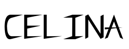 CELINA Font Image