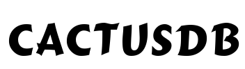 CactusDB Font Image