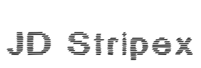 JD Stripex Font Image