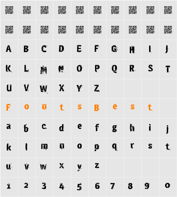 CrashSite Character Map