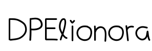 DPElionora Font Image