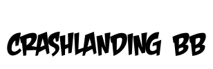 CrashLanding BB Font Image