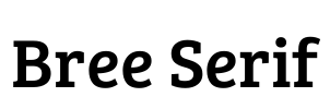 Bree Serif Font Image