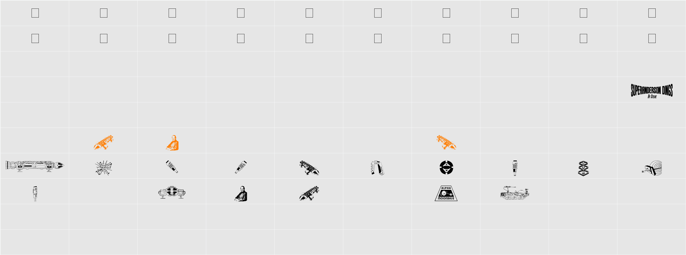 Anderson Space1999 Dings Character Map