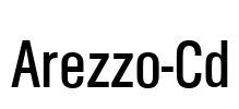 Arezzo-Cd Font Image