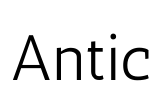 Antic Font Image