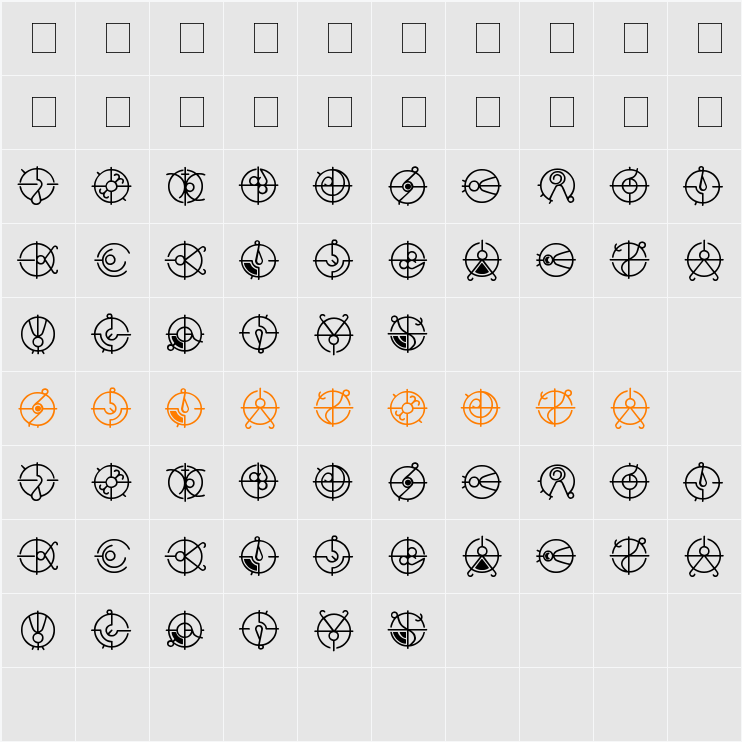 Covenant/Forerunner Character Map