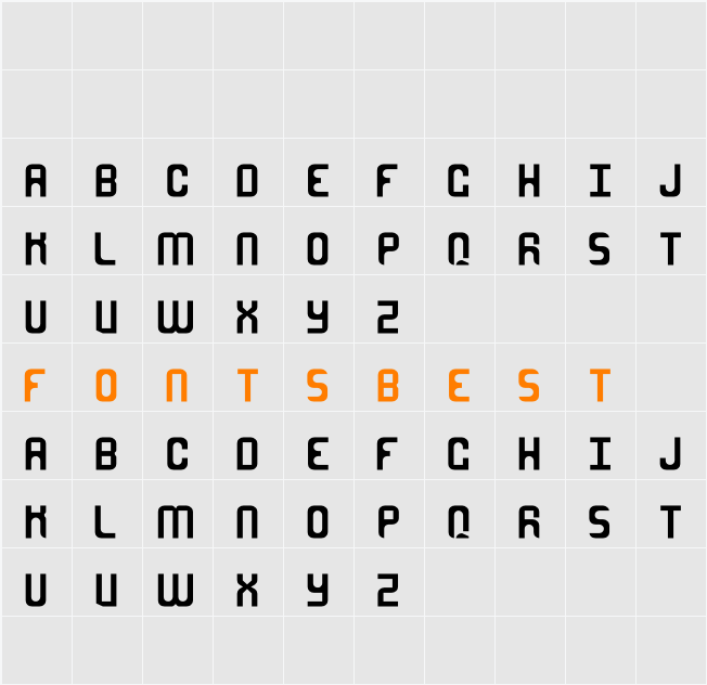 Metro Skies Character Map