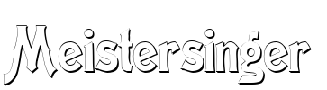 Meistersinger Font Image