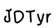 JDTyr Font Image