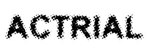 ACTRIAL Font Image