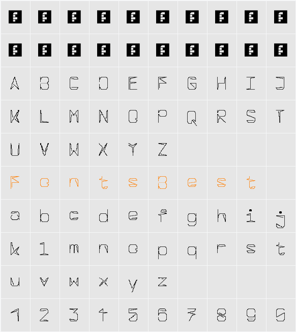 Irritation Character Map