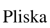 Pliska Font Image