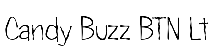 Candy Buzz BTN Lt Font Image