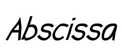 Abscissa