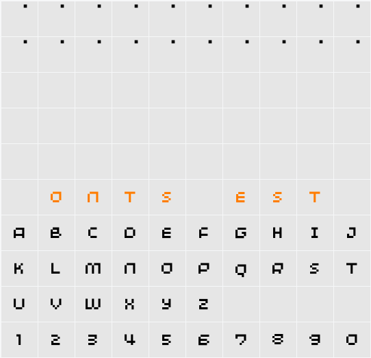 Minimum Character Map