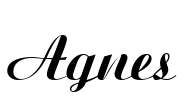 Agnes Font Image