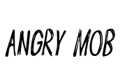 Angry Mob Font Image