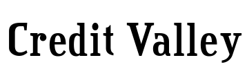 Credit Valley Font Image