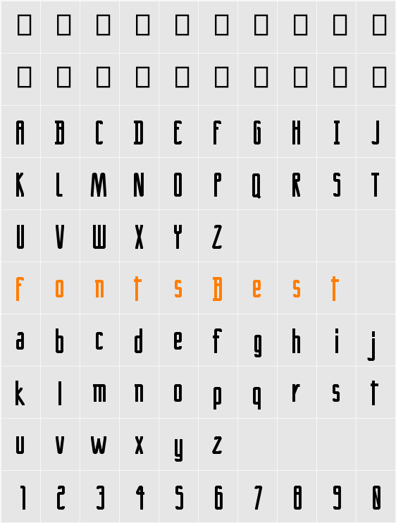 Crack Character Map