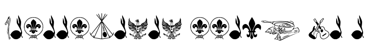 Indonesiana Scout vl.1 Font Image