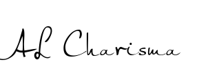 AL Charisma Font Image